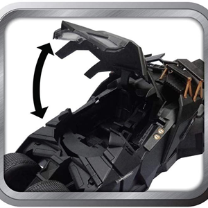 اسباب بازی ماشین فلزی بتموبیل سری The Dark Knight و فیگور بتمن با مقیاس 1:24_اسباب بازی